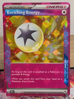 ENRICHING ENERGY 191/191 ACE SPEC RARE SURGING SPARKS POKEMON NM - Image 1