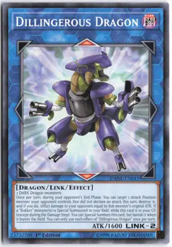 Yugioh - Dillingerous Dragon DANE-EN041 1st Edition - Dark Neostorm - Image 1