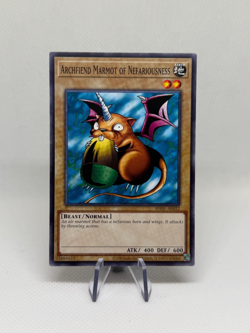 Archfiend Marmot of Nefariousness BN01-AE032 Bonus Pack AE NM YuGiOh - Image 1