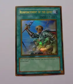 Reinforcement of the Army GLD1-EN032 (Gold Rare, Limited, Lightly Played / LP) - Image 1