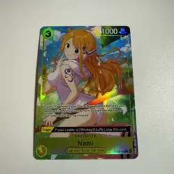 Bandai One Piece Nami FULL ART ST29-008 Egghead Starter Deck Foil - Image 1