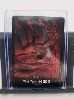 Black & Red Royal Blood Your Turn +1000 • Foil One Piece Don!! Card - Image 1
