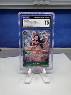Nico Robin One Piece (2025) Chinese Promo - OP09-033 Championship CGC 10 Gem - Image 1