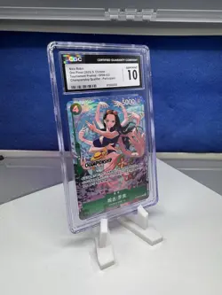 Nico Robin One Piece (2025) Chinese Promo - OP09-033 Championship CGC 10 Gem - Image 2