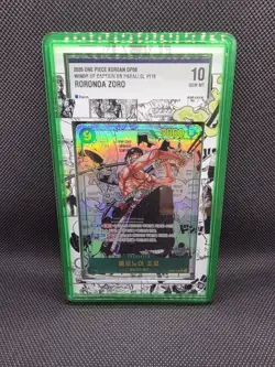 BRG 10 Roronoa Zoro OP06-118 SEC Comic Parallel Manga ONE PIECE Card Korean - Image 1
