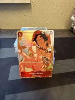 Portgas.D.Ace (Gift Collection 2023) P-028 One Piece Promotion Cards Foil - Image 1