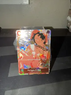 Portgas.D.Ace (Gift Collection 2023) P-028 One Piece Promotion Cards Foil - Image 2