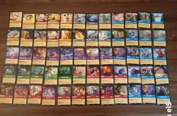 Disney Lorcana TCG Mixed Collection Reign Of Jafar & Fabled 60 Cards Set 8 e 9 - Image 1