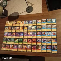 Disney Lorcana TCG Mixed Collection Reign Of Jafar & Fabled 60 Cards Set 8 e 9 - Image 3