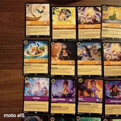 Disney Lorcana TCG Mixed Collection Reign Of Jafar & Fabled 60 Cards Set 8 e 9 - Image 4