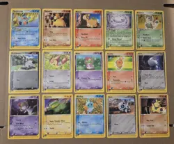 2003 Pokemon EX Ruby & Sapphire Non-Holo 55 Card lot Great Shape - Image 1