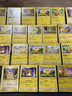 (30) Pikachu CARDS LOT VTG HOLO Raichu Stamped Red Cheeks Surfing Alolan Rainbow - Image 3