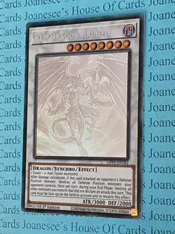 Red Dragon Archfiend GFP2-EN182 Ghost Rare Yu-Gi-Oh Card 1st Edition New #2 - Image 2