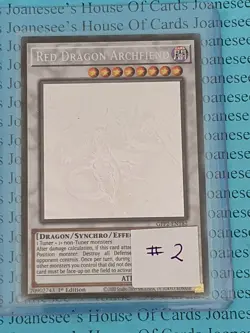 Red Dragon Archfiend GFP2-EN182 Ghost Rare Yu-Gi-Oh Card 1st Edition New #2 - Image 4