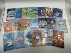 20 Different Card Lot - Pokiebubies Fan Art Custom Derpy Flareon Glacon Holo + - Image 1
