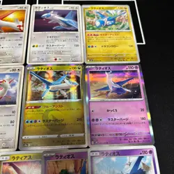 Lot of 14 Pokemon Latios Latias Cards JapaneseTCG Mixed Lot Collection - Image 3