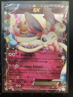Sylveon EX RC21-32 Generations: Radiant Collection Holo Rare Pokemon Card - Image 1