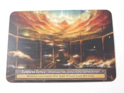 Endless Fence Unique Non-Foil Sorcery Gothic TCG Trading Card - Image 1