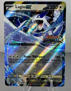 Pokemon TCG Lugia EX Double Rare Holo Card 082/131 Prismatic Evolutions - Image 1