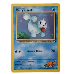 Misty’s Seel 88/132 Gym Heroes Vintage Pokemon Card WOTC 1999 NM - Image 1