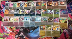 Pokemon Lot 38x Reverse Holo Cards Near Complete Phantasmal Flames Master Set - Image 1