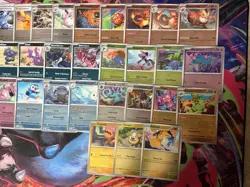 Pokemon Lot 38x Reverse Holo Cards Near Complete Phantasmal Flames Master Set - Image 2