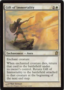 Gift of Immortality R Theros 14 - LP MTG - Image 1