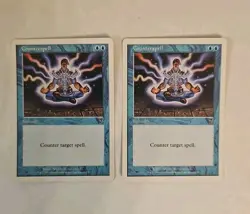 Mtg 7th Edition Counterspell (×2) (Never Played) - Image 1