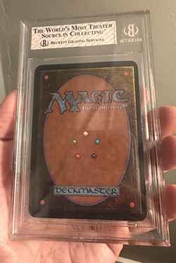 1993 MTG ALPHA WRATH OF GOD BGS 8 - Image 2