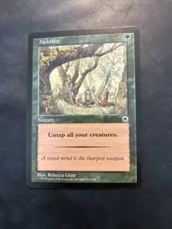 MTG Mobilize Portal 1997 Magic the Gathering - Image 1
