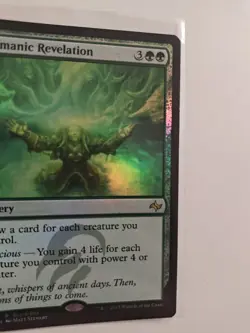 MTG Foil Shamanic Revelation Fate Reforged BAB Promo NM Green Sorcery WotC 2015 - Image 2