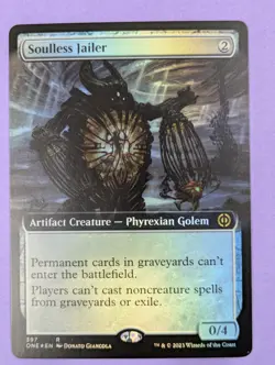 MTG Magic: Phyrexia: All Will Be One: Soulless Jailer Foil #397 Rare - NM - Image 1