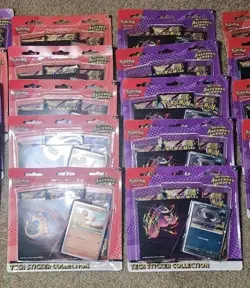 LOT OF 10 Pokemon Mega Evolution Ascended Heroes Tech Sticker Collection NEW - Image 2