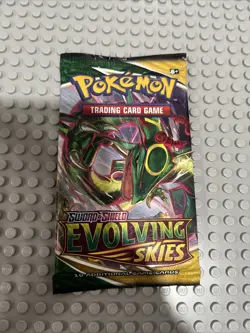 Evolving Skies Booster Pack - Pokemon TCG Sword & Shield - Factory Sealed - Image 1