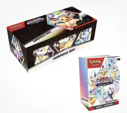 Pokemon Prismatic Evolutions Surprise Box And Booster Bundle Sealed - Image 2