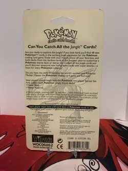Pokemon unlimited jungle Sealed blister Pack Near MINT condition - Image 2