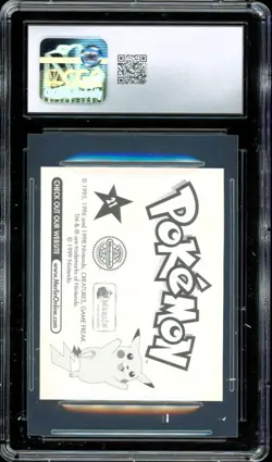 1999 Topps Pokemon Merlin Stickers #21 ~ Spearow ~ GRADED CGC 10 GEM - Image 2