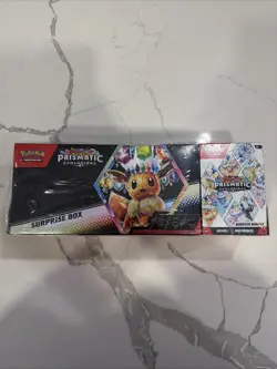 Pokemon Prismatic Evolutions Surprise Box And Booster Bundle Sealed - Image 1