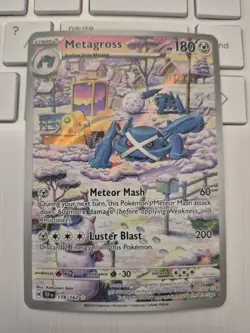 Metagross 178/162 SV05: Pokemon Temporal Forces Holo NM - Image 1