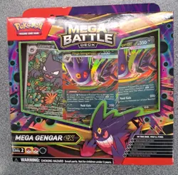 Pokemon Mega Gengar EX Battle Deck SEALED 60-Card Deck, Haunter Black Star Promo - Image 1