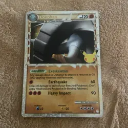 Pokemon TCG Donphan Prime HeartGold SoulSilver Holo Rare Card 107/123 2010 - Image 1