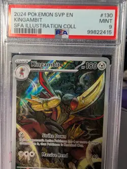 PSA 9 Kingambit 130 Sv: Scarlet & Violet Promo Cards Holo - Image 2