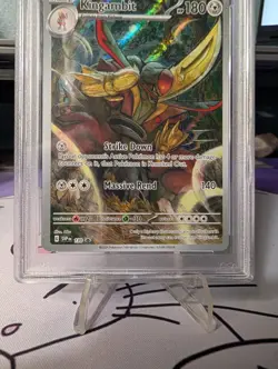 PSA 9 Kingambit 130 Sv: Scarlet & Violet Promo Cards Holo - Image 3