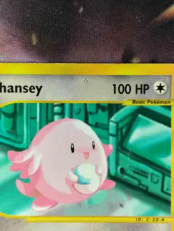 Chansey 69/147 DMG 2002 Aquapolis E Reader Pokemon Card - Image 2