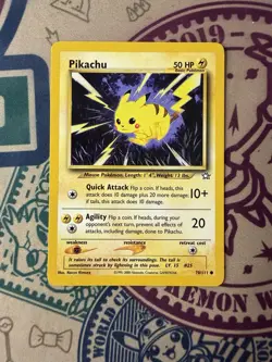 Pikachu 70/111 Neo Genesis Set Rare Vintage Pokemon Card - Image 3