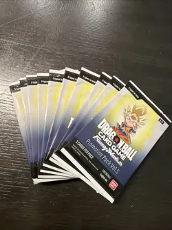 Promotion Pack Vol.5 Promo Dragon Ball Super Fusion World TCG Card Game X10 - Image 1