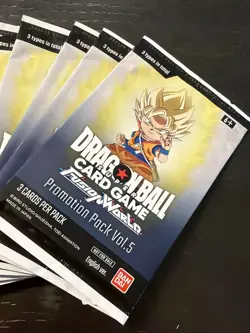 Promotion Pack Vol.5 Promo Dragon Ball Super Fusion World TCG Card Game X10 - Image 2