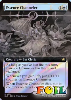 Essence Channeler (Extended Art) 0356 MTG Bloomburrow Rare NP Foil - Image 1