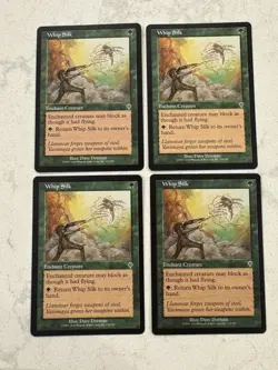Magic the Gathering MTG Whip Silk Play Set Of 4 - Image 1