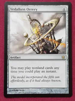 Magic The Gathering FIFTH DAWN VEDALKEN ORRERY artifact card MTG - Image 1
